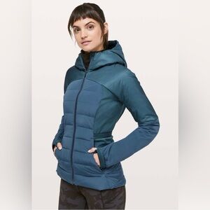 Lululemon Down For It All Jacket
Petrol Blue